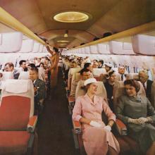 Boeing 707 Passenger Cabin