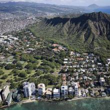 Aerial View of Oahu