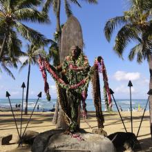 Statue of Duke Kahanamoku