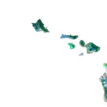 Hawaii Satellite Image