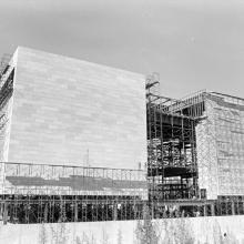 Construction of the National Air and Space Museum