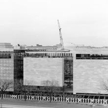 Construction of the National Air and Space Museum