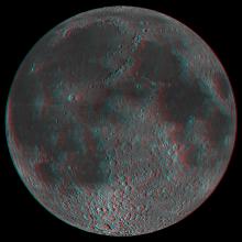 Moon in 3-D