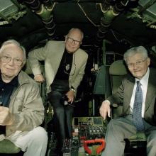 Dutch Van Kirk, Morris R. Jeppson, and Paul W. Tibbets