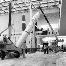 Jupiter C launch vehicle at the National Air and Space Museum