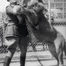 Roscoe Turner with Gilmore