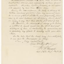 Letter by Colonel William F. Small (Page Two)