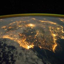 Barcelona from Space