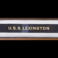 Sailor’s Cap Ribbon, USS Lexington, 1927