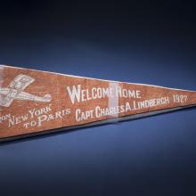 Lindbergh Welcome Home Pennant