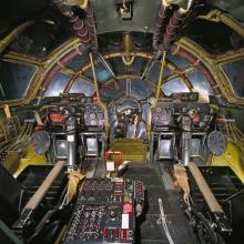 Cockpit of Enola Gay