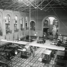 <i>Spirit of St. Louis</i> in Arts & Industries Building