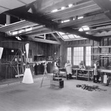 Langley Aerodrome in Workshop