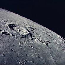 View of Eratosthenes and Copernicus craters 