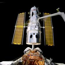 Hubble Space Telescope with <em>Discovery</em>