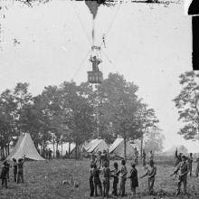 Thaddeus Lowe Balloon Reconnaissance at Battle of Fair Oaks