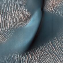 Mars – Sand Dunes and Ripples in Proctor Crater