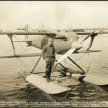 Jimmy Doolittle and a Curtiss R3C-2 Racer