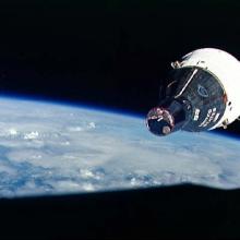 Gemini VI Mission Image - Rendezvous with Gemini VII 