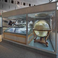 Juan Trippe's Globe in America by Air