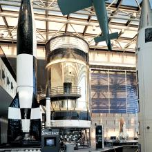 Skylab, America's first space station in Space Race