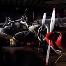 Airplanes In Storage at the Garber Facility