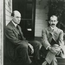 Wilbur and Orville Wright in Dayton, Ohio