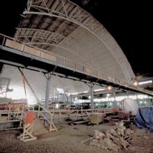 Udvar-Hazy Center observation walkway