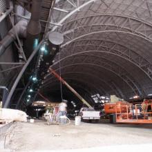 Udvar-Hazy Center Aviation Hangar ventilation ducts