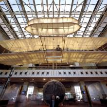 1903 Wright Flyer in Milestones of Flight Gallery