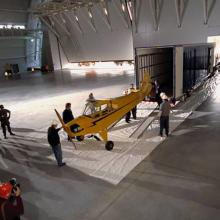 Piper Cub is First Artifact to Move to Udvar-Hazy Center