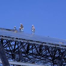 A roof for the Udvar-Hazy Center Space Hangar