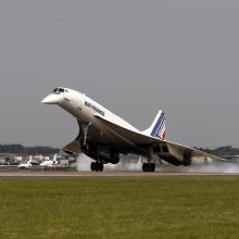 Air France Concorde Arrives at Udvar-Hazy Center