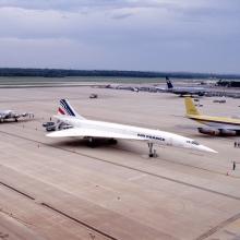 Boeing Stratoliner,  Dash 80, and Air France Concorde