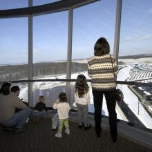 View from the Udvar-Hazy Center tower