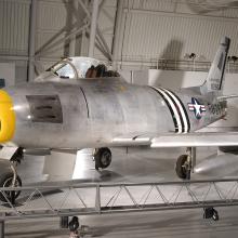 North American F-86A Sabre at the Udvar-Hazy Center