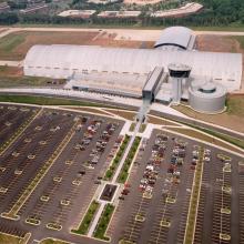 Aerial View of Steven F. Udvar-Hazy Center