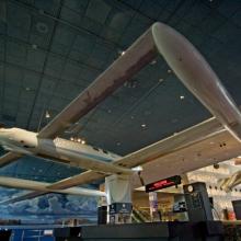 Voyager Aircraft and Welcome Desk