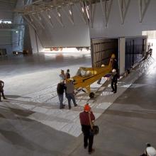 Piper J-3 Cub Arrives at Udvar-Hazy Center