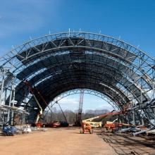 Udvar-Hazy Center Aviation Hangar Construction