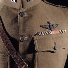 Eddie Rickenbacker Uniform Jacket at the Udvar-Hazy Center