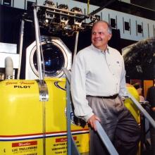 Steve Fossett and His Balloon Gondola