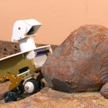 NASM Mars Yard - Closeup