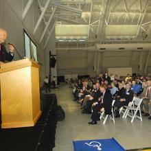 Glenn Inaugurates Lecture Series at Udvar-Hazy