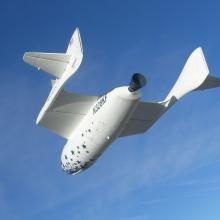 SpaceShipOne Gliding