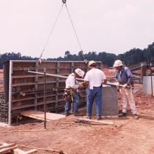 Forms for an Udvar-Hazy Center thrust block