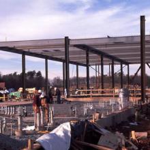 Structural steel for Udvar-Hazy Center utility plant