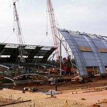 Udvar-Hazy Center roof "blocks" are raised