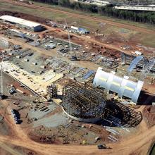 Udvar-Hazy Center Aerial ViewLooking SW, Feb 02