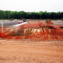 Udvar-Hazy Center parking lot view